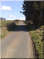 Road to Hill of Middleton Farm in AB21 0RL