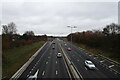 A1 near Fawdon Interchange in NE3 2BZ