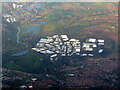 Brackmills Industrial Estate, Hardingstone - aerial view in Nene Valley Ward