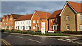 New houses beside Whiteley Way in SO30 2BQ