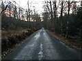 Minor road towards Killin in FK21 8SR