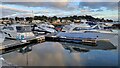 Late afternoon reflections, Salterns Marina in BH14 8EE