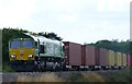 66004 DB Cargo on train 4L38 at Elmswell Hall Farm in IP30 9NP