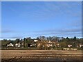 Farmland and  houses near Lowdham in NG14 7AQ