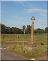 Wayside cross near Crawford Farm in DT11 9HY