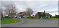 Station Close seen from Station Road, Hambleton in YO8 9HY
