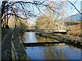 Footbridge across River Tonge in BL2 2HW