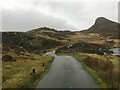 Minor road near the Cregennan Lakes in Arthog Community