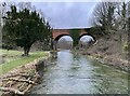 Grand arches across the River Test in SP11 6QU