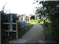 Path to the new estate in TA4 3LT