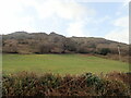 Looking south towards Graiglwyd Quarry from Graiglwyd Road in LL34 6EU