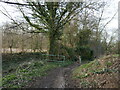 End of a bridleway from Wolds Farm, Cotgrave in Rushcliffe District (B)