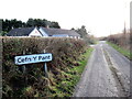 Cyrraedd Cefn-y-pant / Entering Cefn-y-pant in SA34 0TS