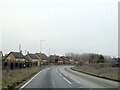 Houses alongside the A1065 Brandon Road in IP27 9GD