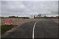 New cyclepath across old runway in CB25 9RY