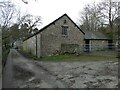 Old stone barns at the rear of Woodhill near Oswestry in SY10 9DZ