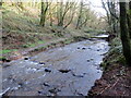 Llwybr yn rhydio afon / A path fords a river in SA34 0TL