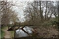 Footbridge over the River Coly near Heathayne Ford in EX24 6DT