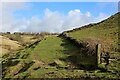 Grassy Path above Sow Clough in OL13 8NL