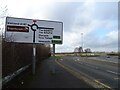 Howden Road (A187) approaching roundabout in NE29 6JB