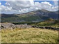 Looking down to Llyn Padarn from the old quarry road in LL55 4SR