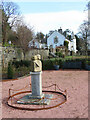 Sundial in Ellon Castle Gardens in AB41 8LN