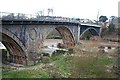 Spate beneath Spey Bridge in IV32 7HX