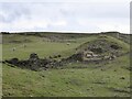 Remains of tramway viaduct piers in Whitewell & Stacksteads Ward