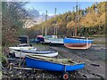 Boats at Rhoose Ferry in SA73 1PE