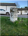 Old Milestone by the B578, Hinckley Road, Burbage parish in LE10 2UF