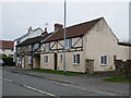 Mock-timbered cottages, Mansfield Road, Skegby in NG17 3AE