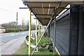 Scaffolding outside the Prince of Wales stable block in CM3 6SA