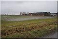 Waterlogged field by Ribble Bank Farm in PR4 6XS