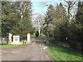 Entrance to Cleatham Hall in DN21 4JS