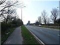 Cycle path beside East Lancashire Road (A580) in WN7 3DW