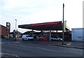 Service station on Atherton Road, Hindley in WN2 4RG
