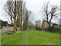 Path on old colliery railway route in M29 8JS