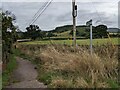 The bridleway at Groes ffordd in LD3 0SW