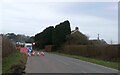 Road works on B3266 at Tregarrick Farm in PL30 3PJ