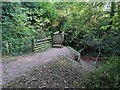 The Kissing Bridge across the small stream in HR3 5RD