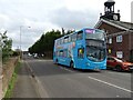 Arriva bus on the A548 in CH8 9NX