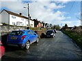 On street parking in part of Tregynon, Powys in SY16 3EH