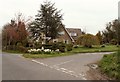 Road junction just west of Radley Green in CM5 0QJ