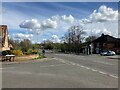 Junction of Cannon Close and Beacon Hill Road in Coddington