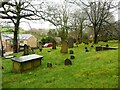 Graveyard on the north side of Christ Church, New Mill in HD9 7JR