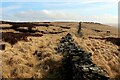 Broken Dry Stone Wall on Redmond's Edge in BL7 8BQ