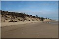 Receding sand dunes, Hemsby in NR29 3NY
