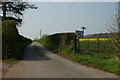 Private road along The Shropshire Way in TF6 6AZ