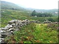 The wall of Pen-y-gaer fort in LL55 4YF