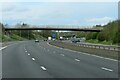 The M6 Toll runs under a farm access bridge in B75 7JB